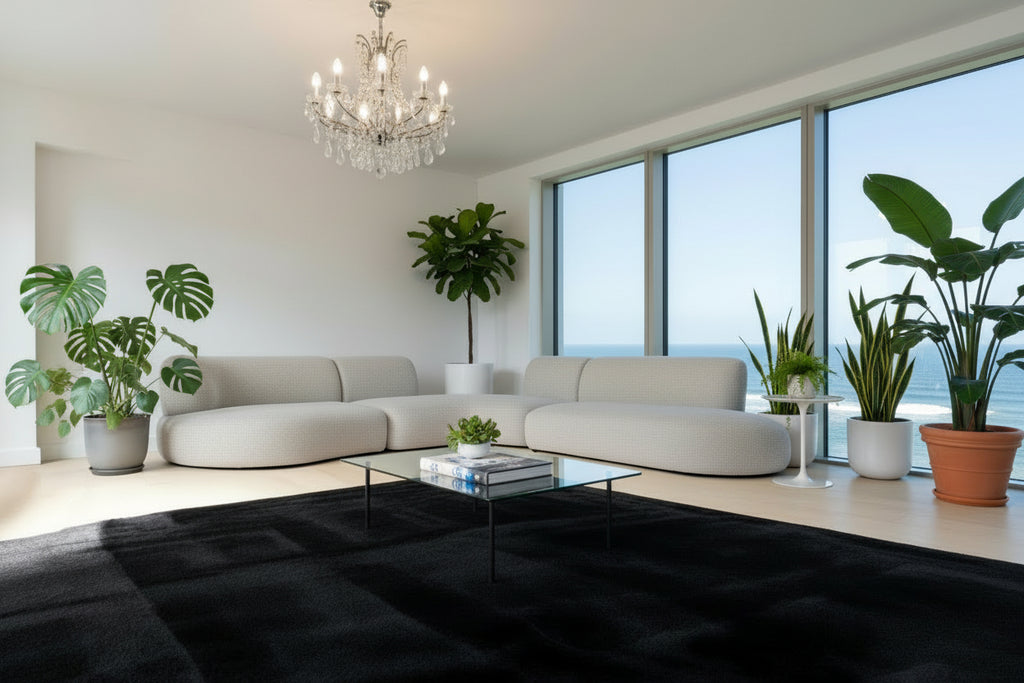 CURVE SOFA MILANO IVORY